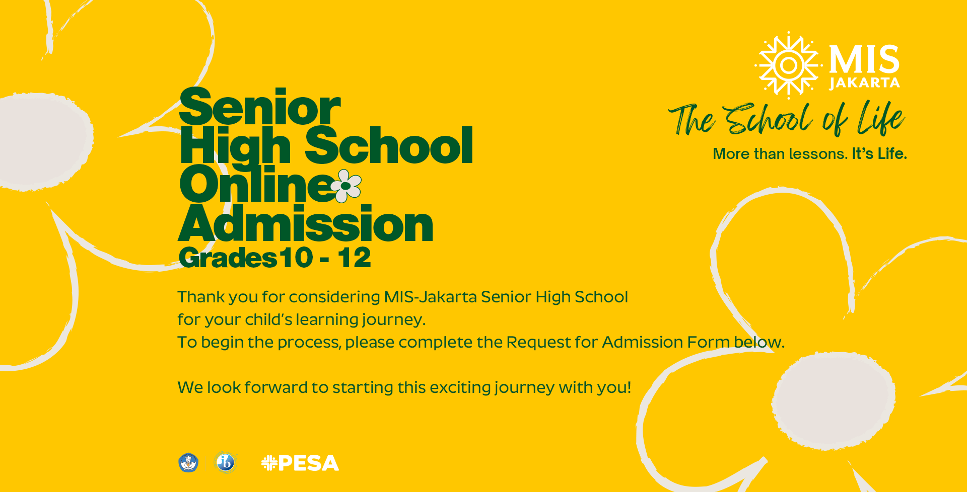 MISJ Senior High Online Admission
