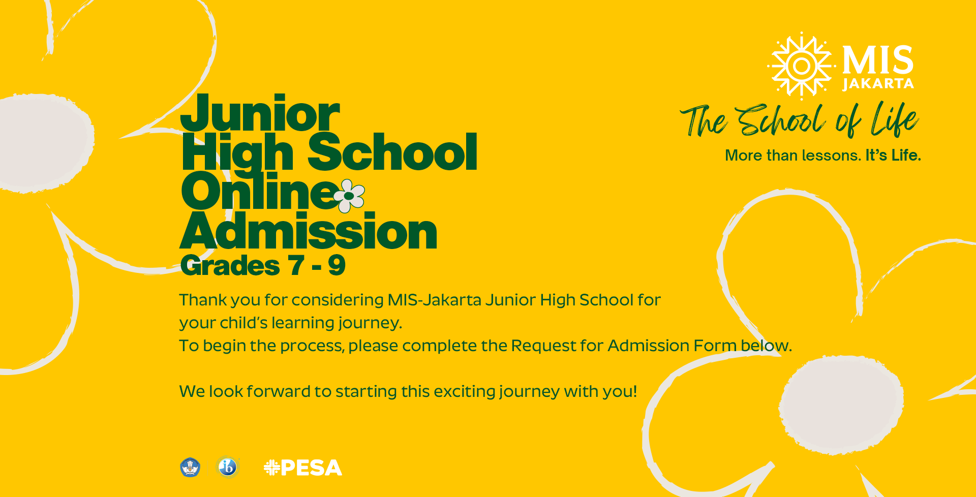 MISJ Junior High Admission