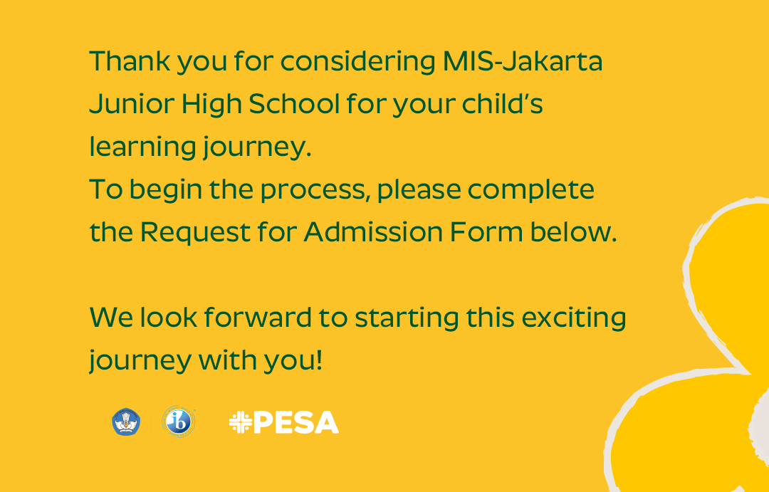 MISJ Junior High Admission